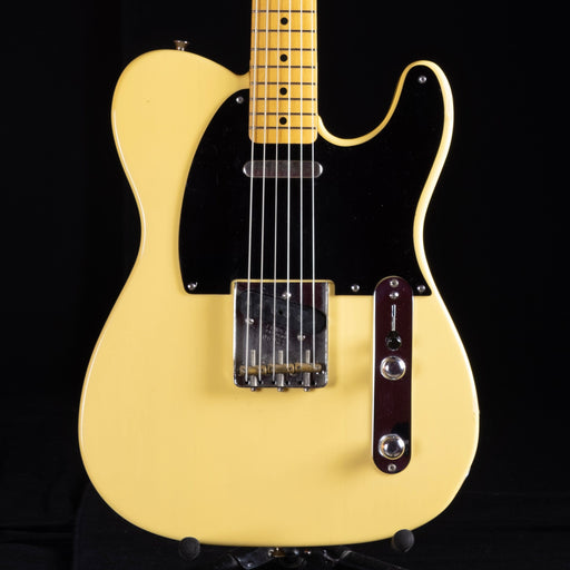 Used Mid 80s Fender 1952 Telecaster Reissue Butterscotch Blonde Electric Guitar With Bag