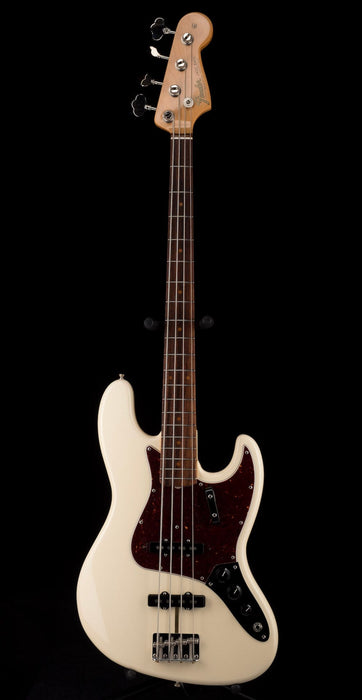 Used 2018 Fender American Original 60's Jazz Bass Olympic White with OHSC