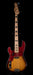 Used Parts P-Bass 1951-style Left-Handed Sunburst Bass With Gig Bag