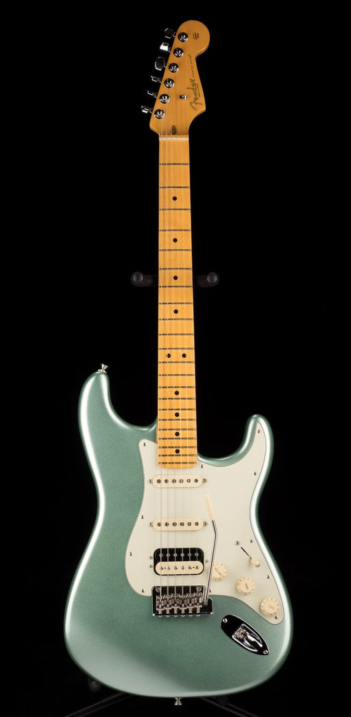 Used 2020 Fender American Professional II Stratocaster HSS Mystic Surf Green with OHSC - US20093155