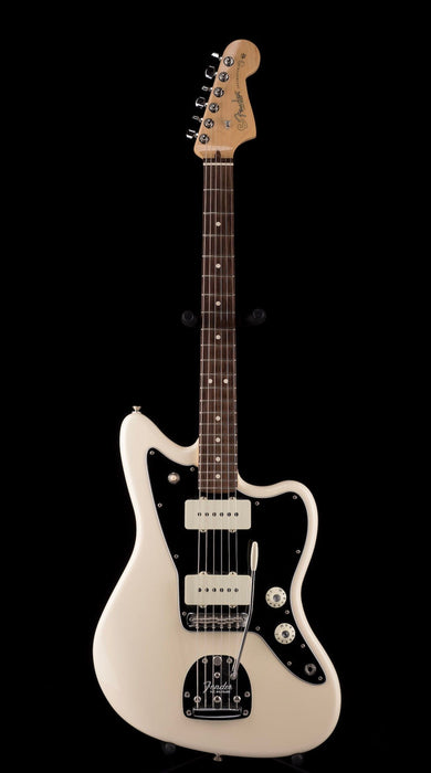 Used 2017 Fender American Professional Jazzmaster Olympic White With OHSC