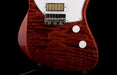 Harmony Limited Edition Silhouette Flame Maple Top Transparent Red Electric Guitar