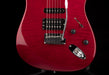 Pre Owned Fender 60th Anniversary American Deluxe QMT HSS Stratocaster Bing Cherry Transparent With Gig Bag