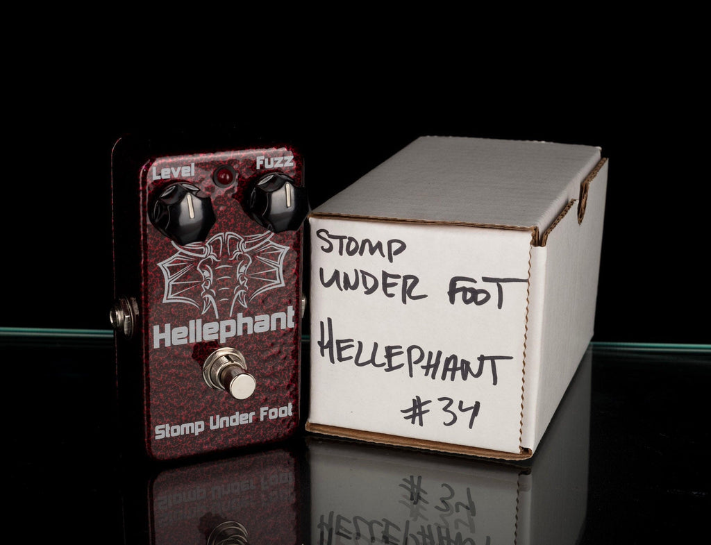 Used Stomp Under Foot Hellephant Fuzz With Box — Truetone Music