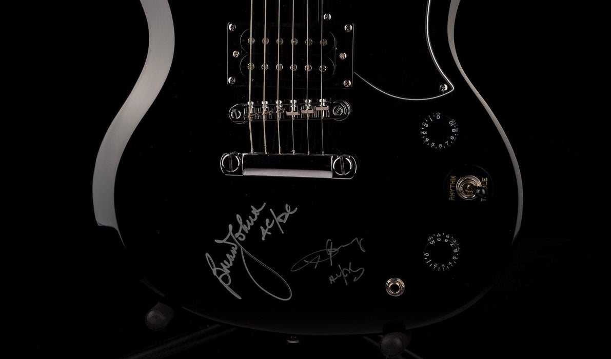 Pre Owned Epiphone SG Special Signed by Angus Young & Brian Johnson of AC/DC With HSC