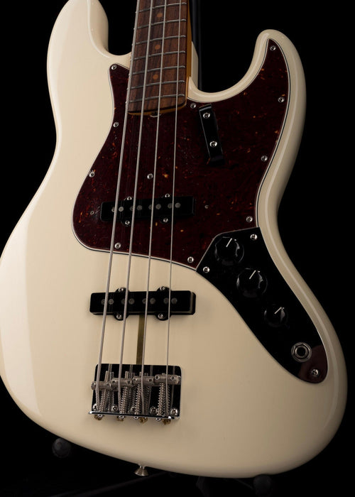 Used 2018 Fender American Original 60's Jazz Bass Olympic White with OHSC