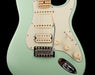 Used Fender American Performer Stratocaster HSS Satin Surf Green with Gig Bag