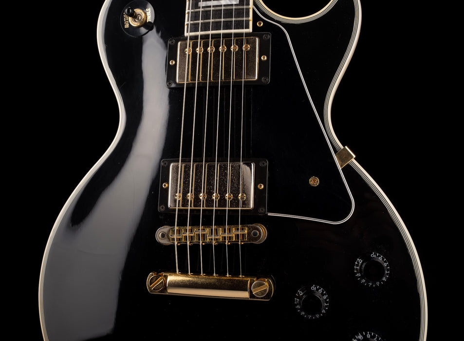 Pre Owned 2013 Gibson Les Paul Custom Lite Ebony With OHSC