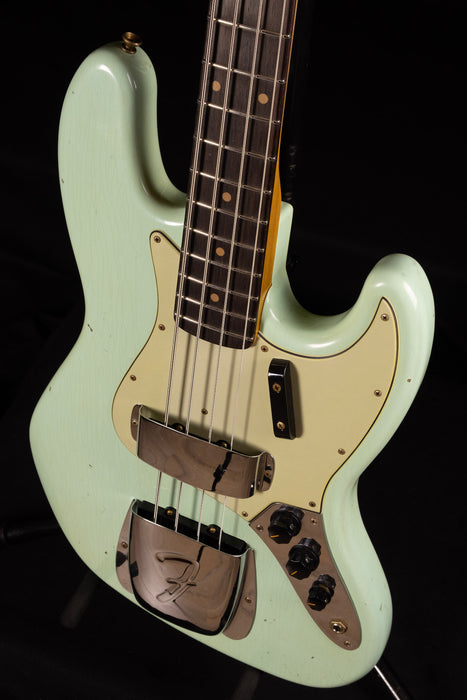 Fender Custom Shop 1962 Journeyman Relic Jazz Bass Aged Surf Green