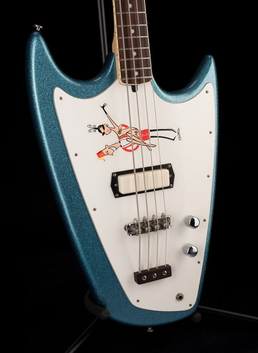 Pre Owned Hallmark by Shade Swept-Wing Reissue Bass Blue Sparkle With —  Truetone Music