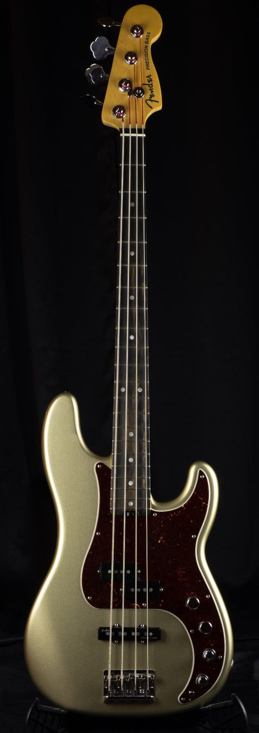 Used Fender American Elite Precision Bass Champagne