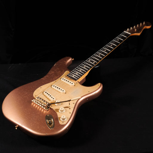 Preowned Fender Custom Shop "Golden Rose" 1959 Strat Relic Copper Metallic With OHSC