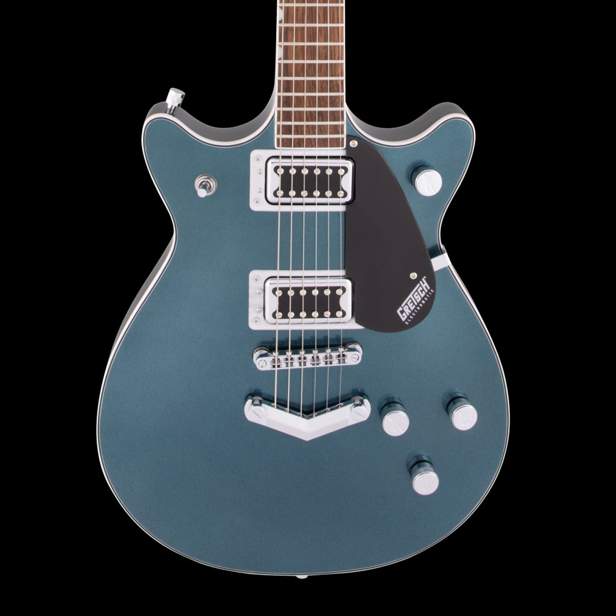 Gretsch G5222 Electromatic Double Jet BT V-Stoptail Jade Grey 