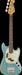 Fender Justin Meldal-Johnsen Road Worn Mustang Bass - Faded Daphne Blue with Bag