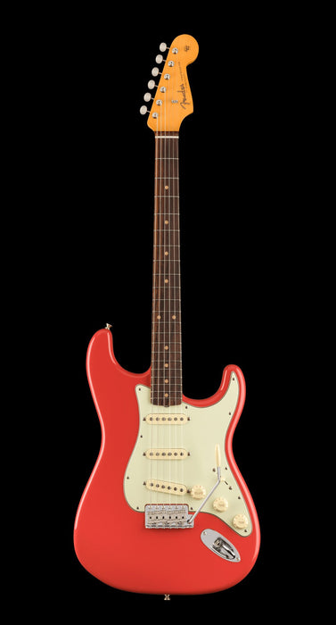 Fender American Vintage II 1961 Stratocaster Rosewood Fingerboard Fiesta Red Electric Guitar