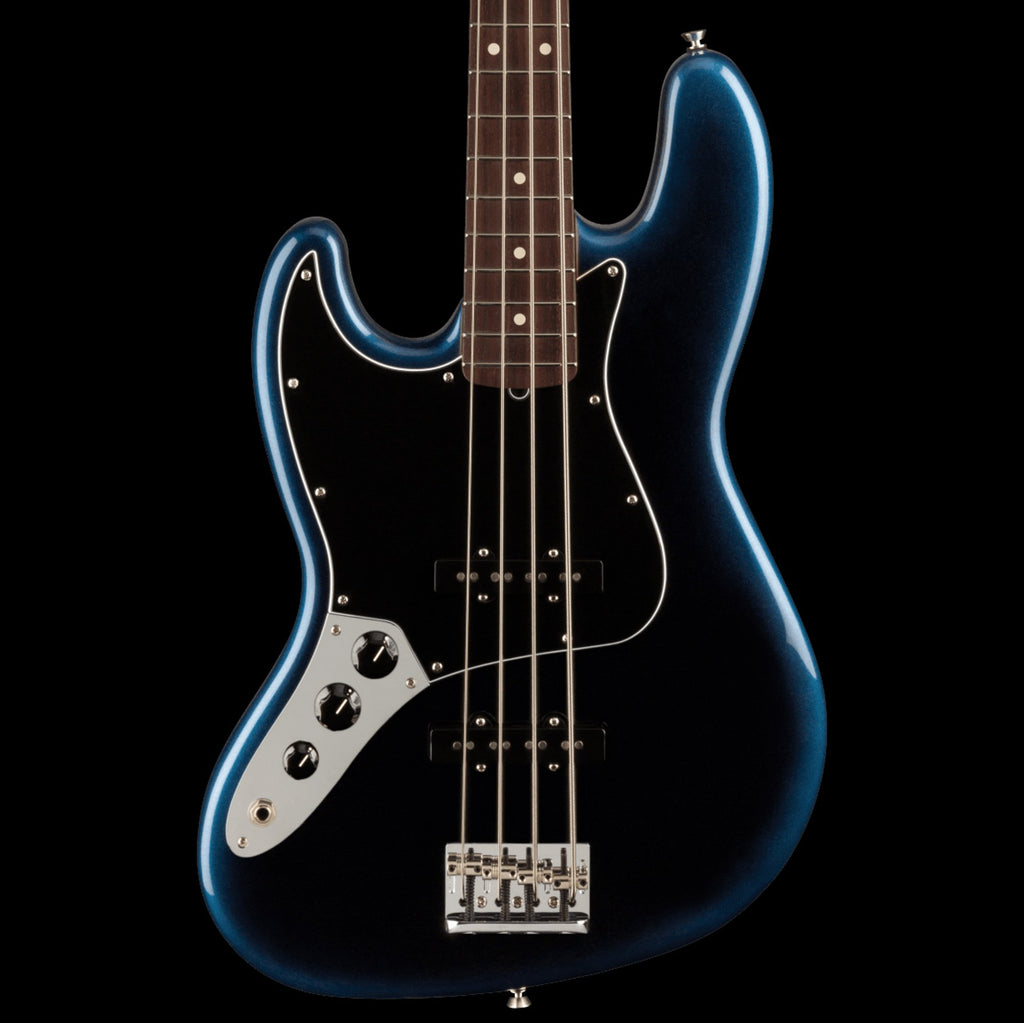 Fender American Professional II Jazz Bass Left-Hand Dark Night With Case