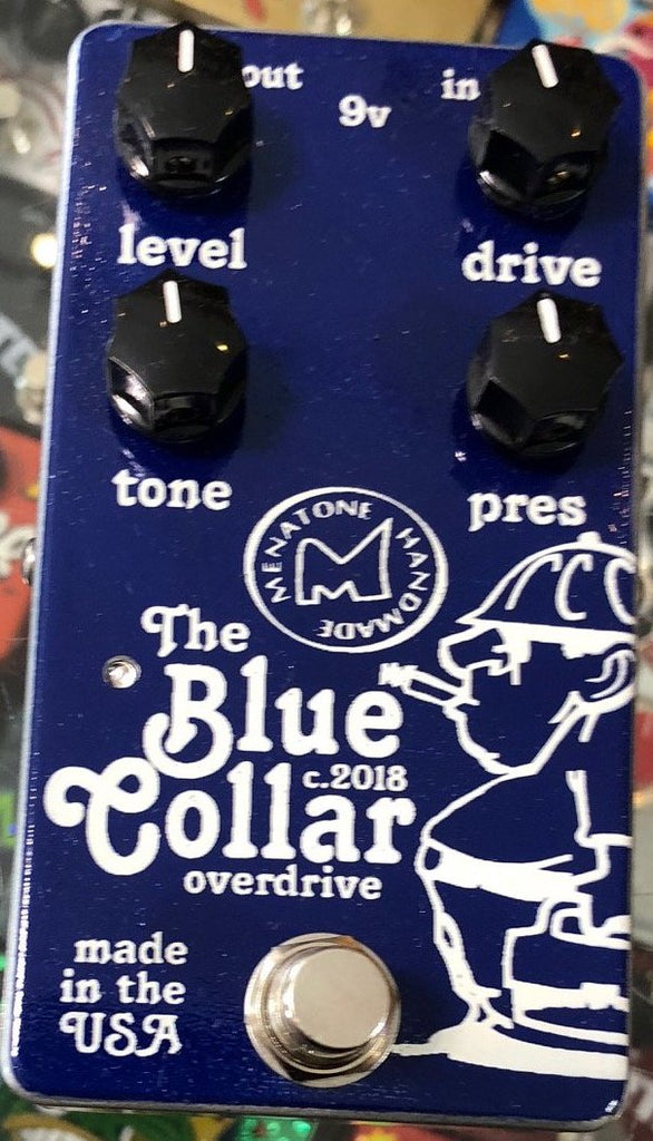 Menatone Blue Collar Overdrive Guitar Effect Pedal