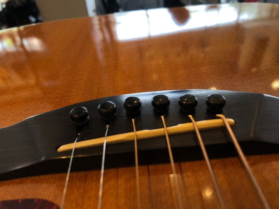 Used 1986 Taylor 710 Acoustic Guitar With Added Fishman Pickup and OHSC