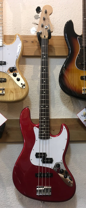 Used Fender Made In Japan PJ Bass Candy Apple Red With Bag