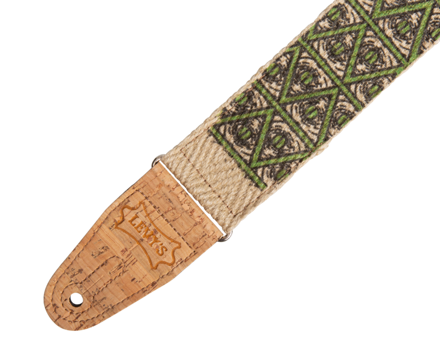 Levy's MH8P-005 2" Hemp Strap with Illuminati Print