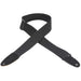 Levy's MC8-BLK 2" Wide Black Cotton Guitar Strap