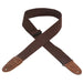 Levy's MC8-BRN 2" Wide Brown Cotton Guitar Strap