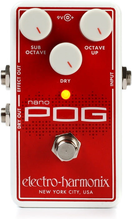 Electro-Harmonix Nano Pog Polyphonic Octave Generator Pedal