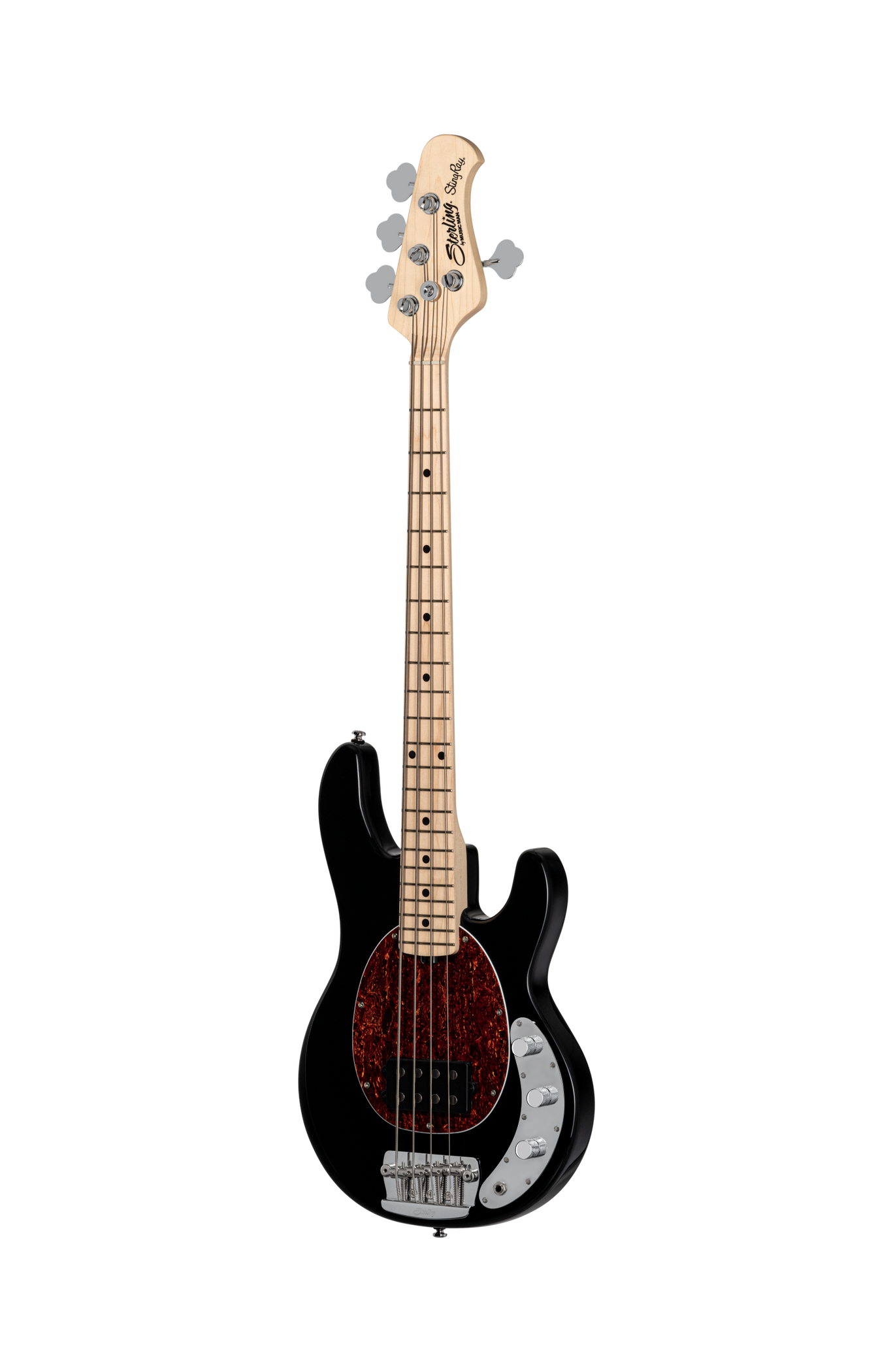 Sterling By Music Man StingRay Short Scale RAYSS4 Black Bass — Truetone ...