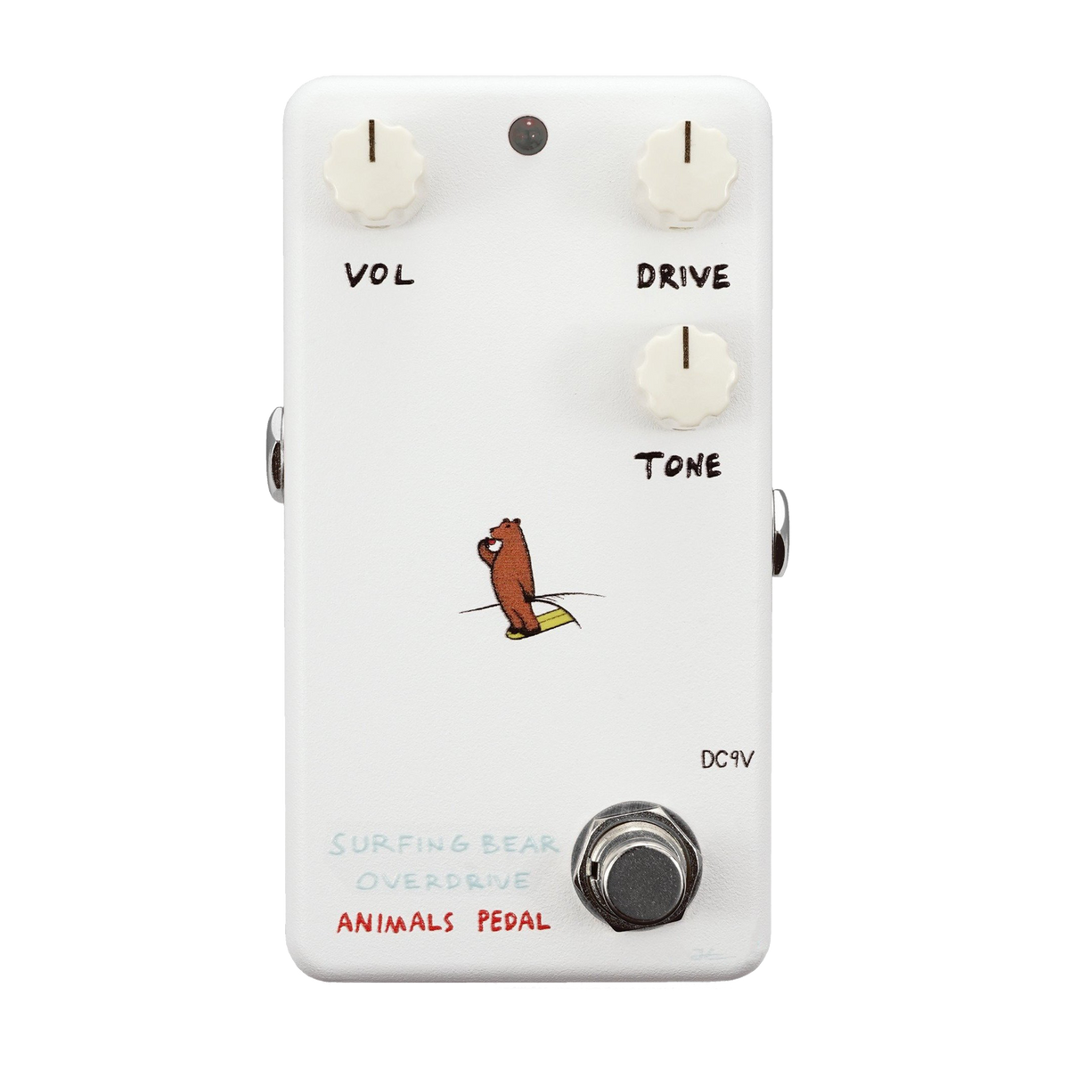 Animals Pedal Surfing Bear Overdrive Guitar Effect Pedal