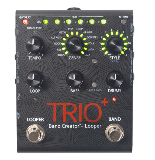 DigiTech Trio Plus Band Creator Guitar Effects Pedal