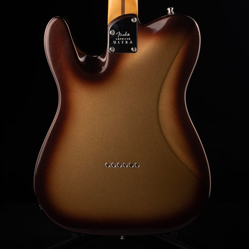 Used 2020 Fender American Ultra Telecaster Mochaburst with OHSC