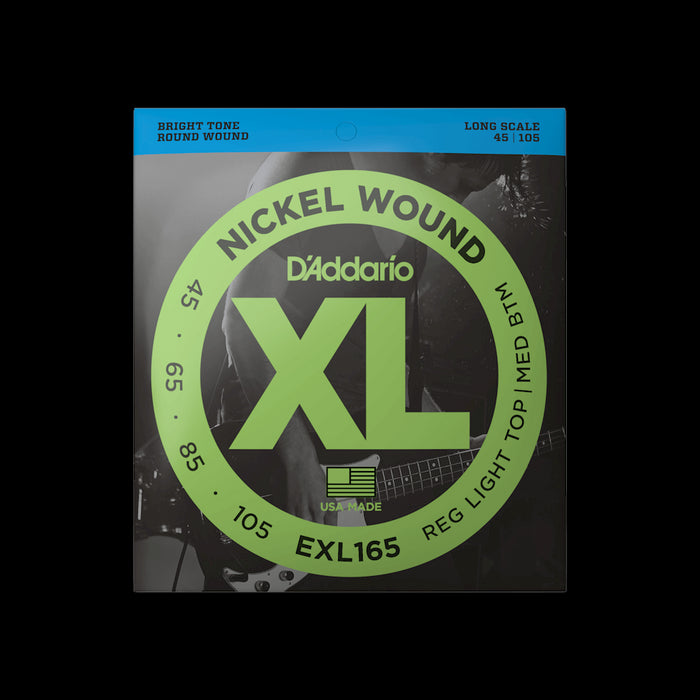 D'Addario EXL165 Set Bass XL 45-105 Long Scale Scale Strings