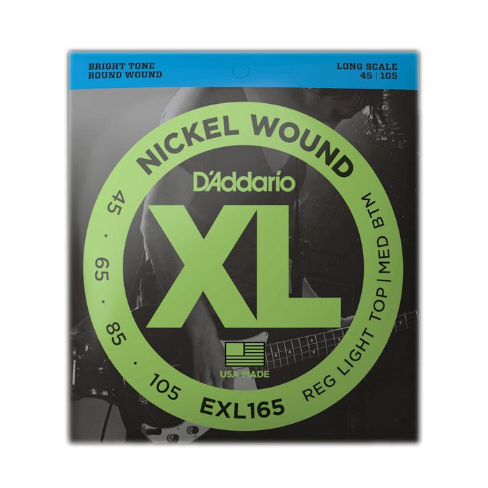 D'Addario EXL165 Set Bass XL 45-105 Long Scale Scale Strings