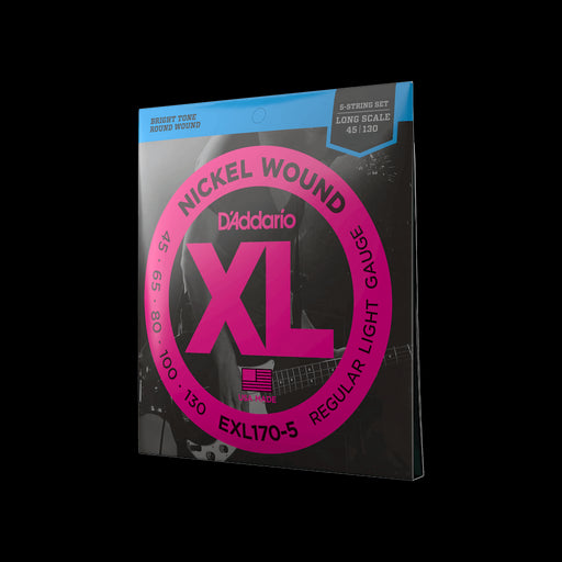 D'Addario EXL170-5SL Set Bass XL 45-130 Super Long Scale 5-string Strings