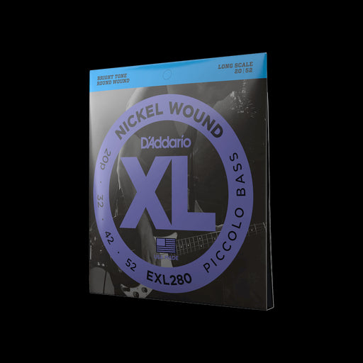 D'Addario EXL280 Piccolo 20-52 XL Long Scale Bass Strings