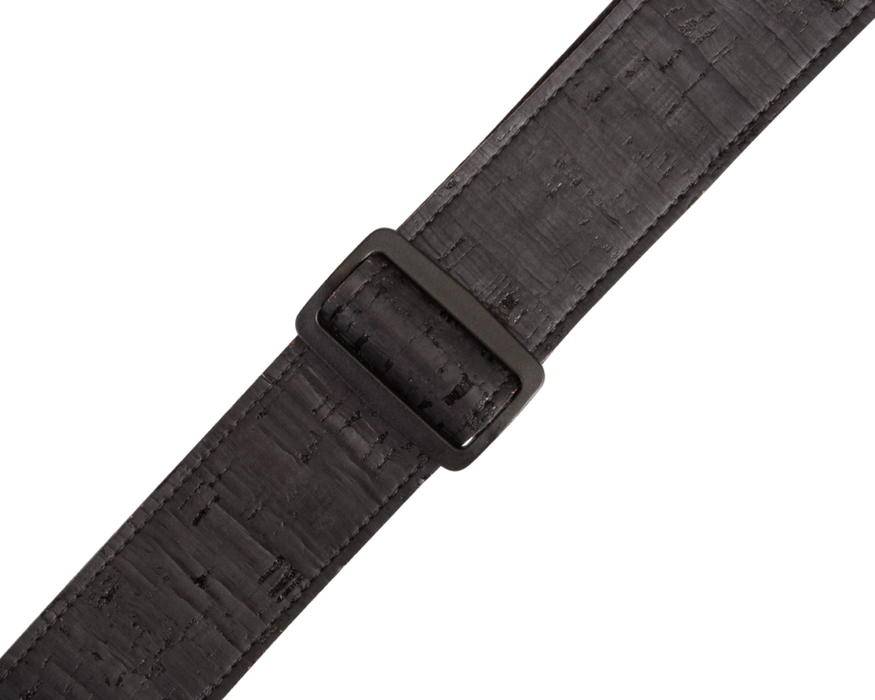 Levy's MX8-BLK 2" Cork Strap in Black 