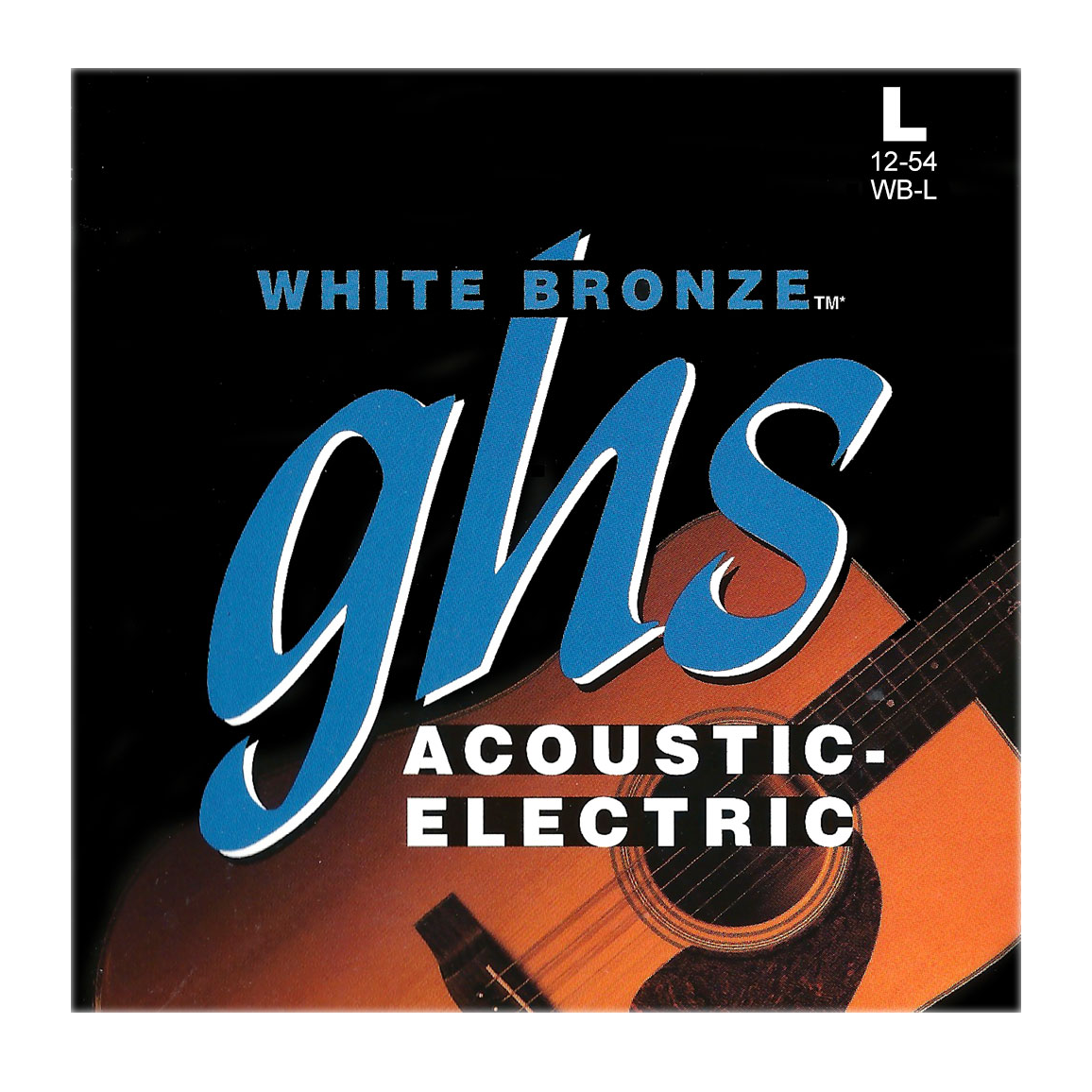 GHS WB-L White Bronze Standard Light 12-54 Acoustic Guitar Strings —  Truetone Music