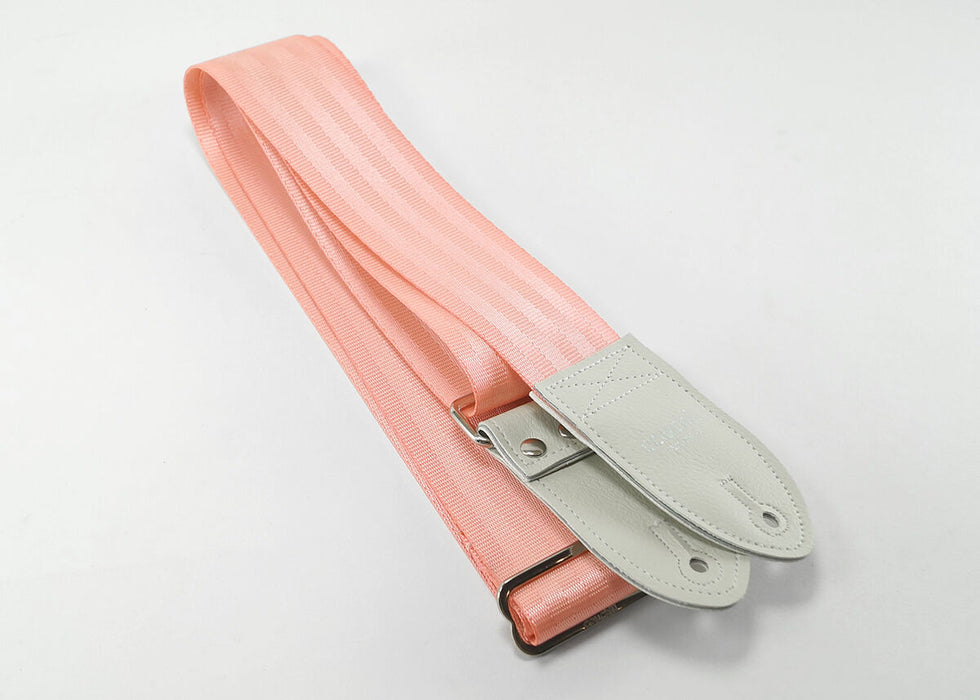 Couch Soft Pink Seatbelt Guitar Strap - SB028