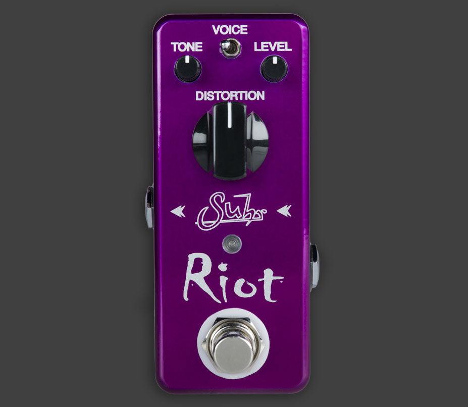 Suhr Riot Mini Distortion Guitar Effect Pedal — Truetone Music